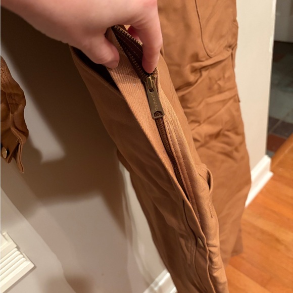 NWT Vintage Carhartt Duck Coverall Quilt Lined Made in USA 52 Tall - Picture 9 of 14